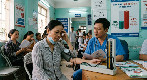 70% bệnh nhân tăng huyết áp tại Việt Nam không kiểm soát được bệnh