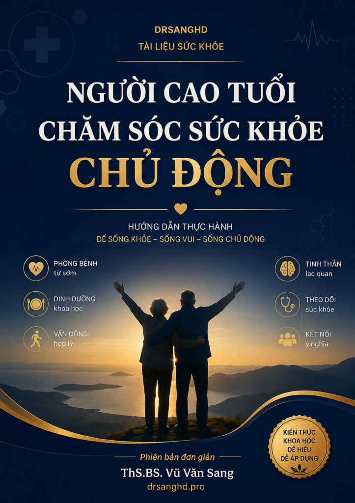 Người cao tuổi chăm sóc sức khỏe chủ động